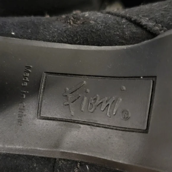 Fioni Elegant Black Over The Knee-High Women's Boots, Size 8, - Picture 6 of 11